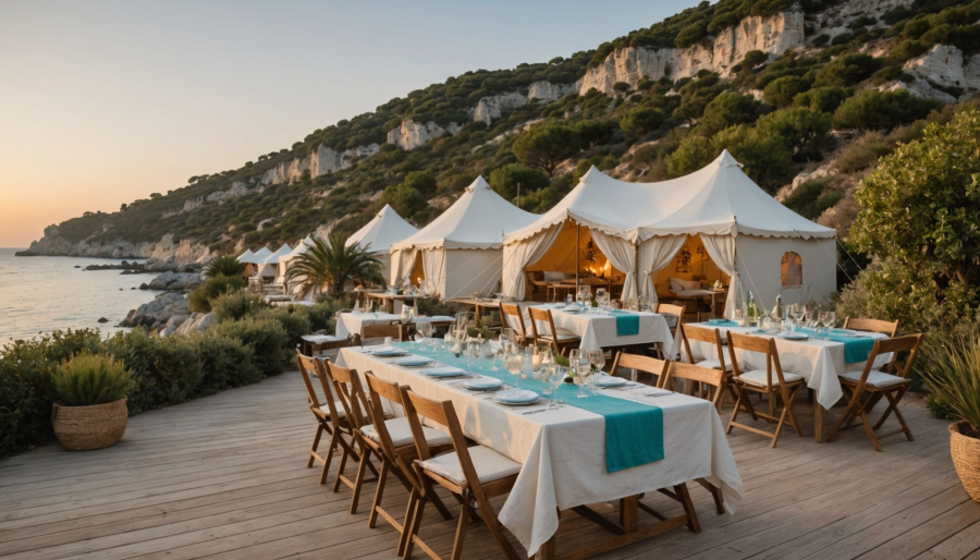 Luxus camping in südfrankreich am meer genießen